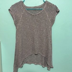 Short Sleeve Striped Top